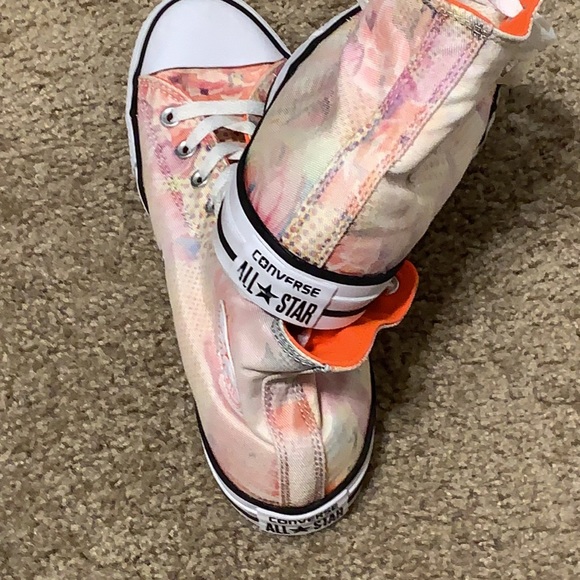 Multi colored Converse high top sneakers! - Picture 6 of 6
